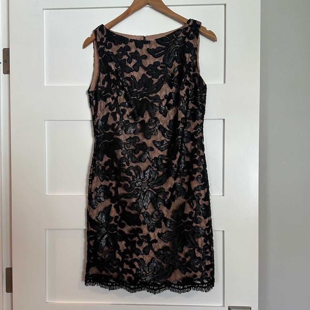 Dresses the population— embellished mini cocktail dress